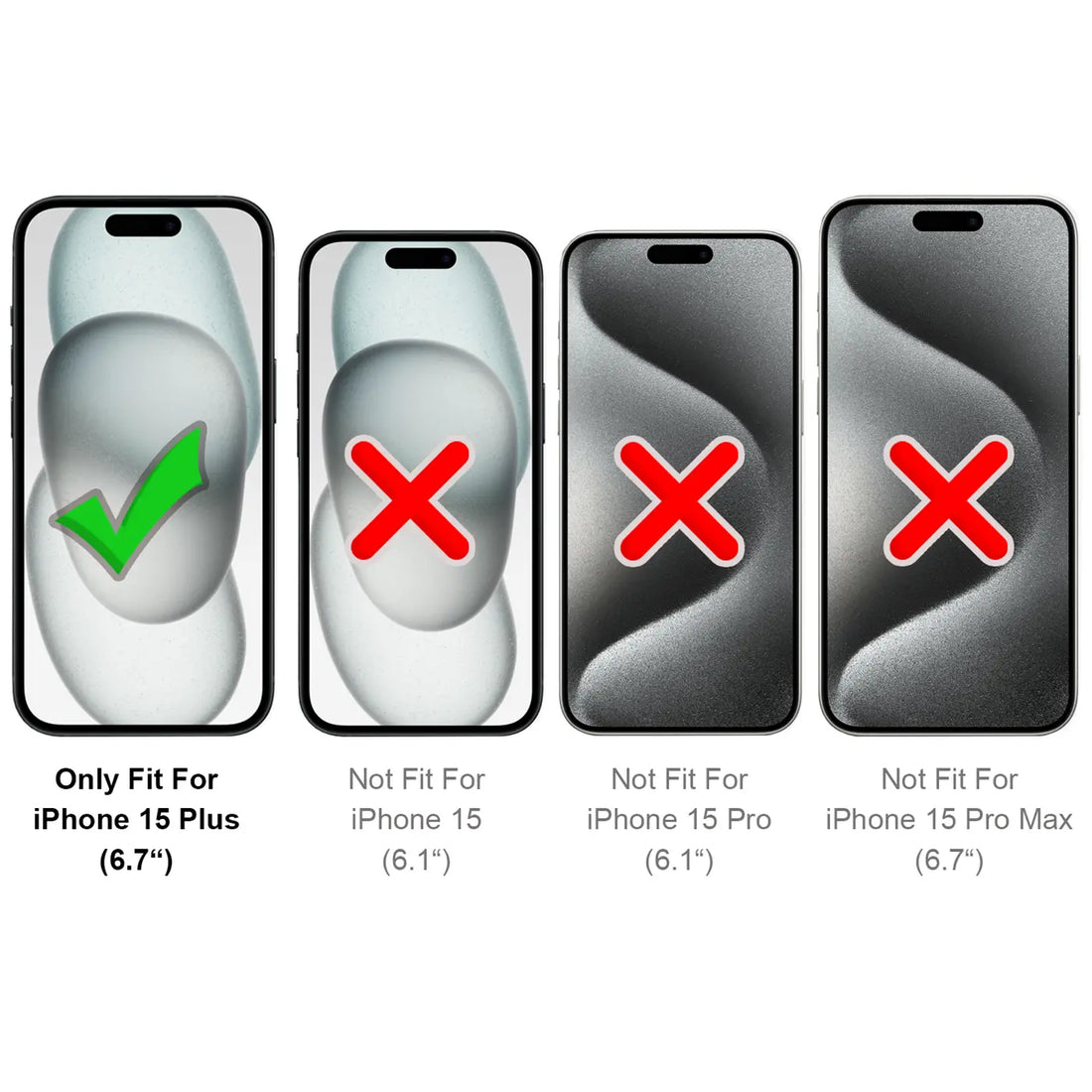 Passgenau für iPhone 15 Plus