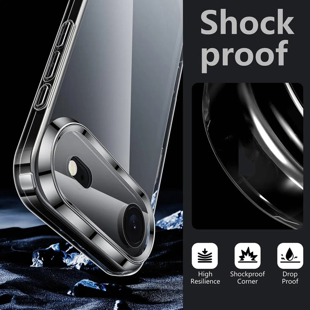 Durchsichtige Handyhülle für iPhone 17 Air mit Anti-Vergilbung