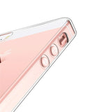 Durchsichtige Handyhülle für iPhone 5 / 5S / SE mit Anti-Vergilbung