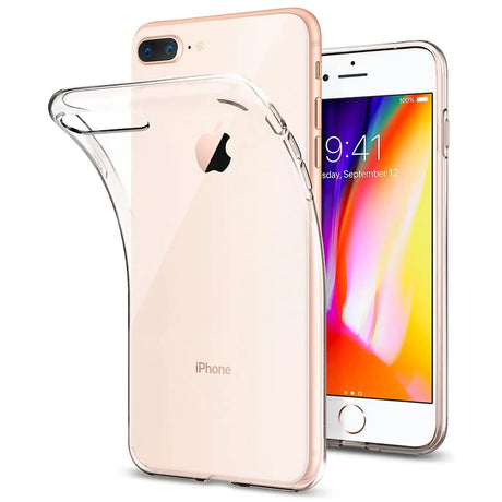Durchsichtige Handyhülle für iPhone 7 Plus / 8 Plus mit Anti-Vergilbung