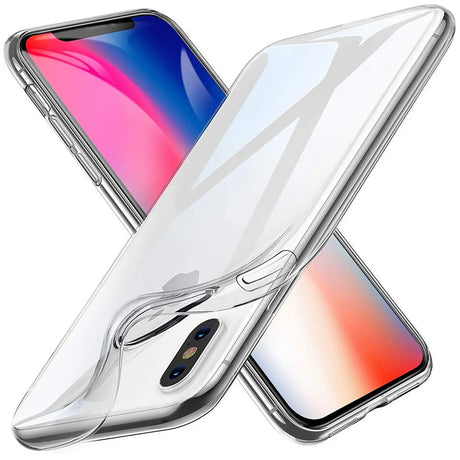Durchsichtige Handyhülle für iPhone X / XS mit Anti-Vergilbung