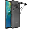 Huawei Mate 20 - Clear Hülle mit Farbrand