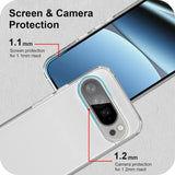 Durchsichtige Handyhülle für Google Pixel 10 Pro mit Anti-Vergilbung