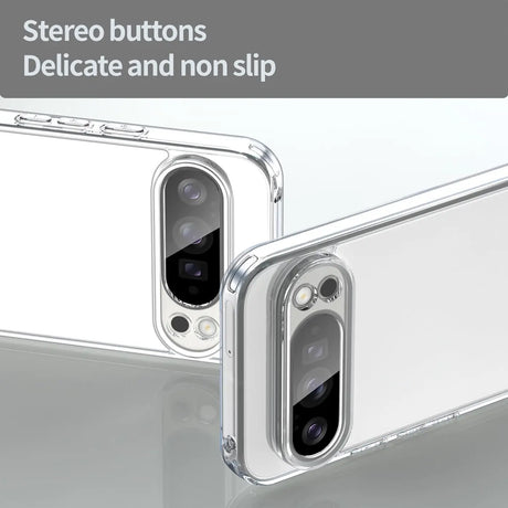 Durchsichtige Handyhülle für Google Pixel 10 Pro XL mit Anti-Vergilbung