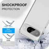 Durchsichtige Handyhülle für Google Pixel 10 mit Anti-Vergilbung