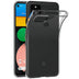 Durchsichtige Handyhülle für Google Pixel 4a mit Anti-Vergilbung