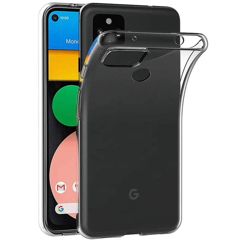Durchsichtige Handyhülle für Google Pixel 4a mit Anti-Vergilbung