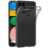 Durchsichtige Handyhülle für Google Pixel 4a mit Anti-Vergilbung