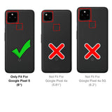 Durchsichtige Handyhülle für Google Pixel 5a mit Anti-Vergilbung