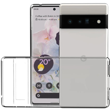 Durchsichtige Handyhülle für Google Pixel 6 Pro mit Anti-Vergilbung