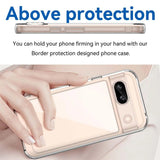 Durchsichtige Handyhülle für Google Pixel 8a mit Anti-Vergilbung