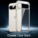 Durchsichtige Handyhülle für Google Pixel 9 mit Anti-Vergilbung