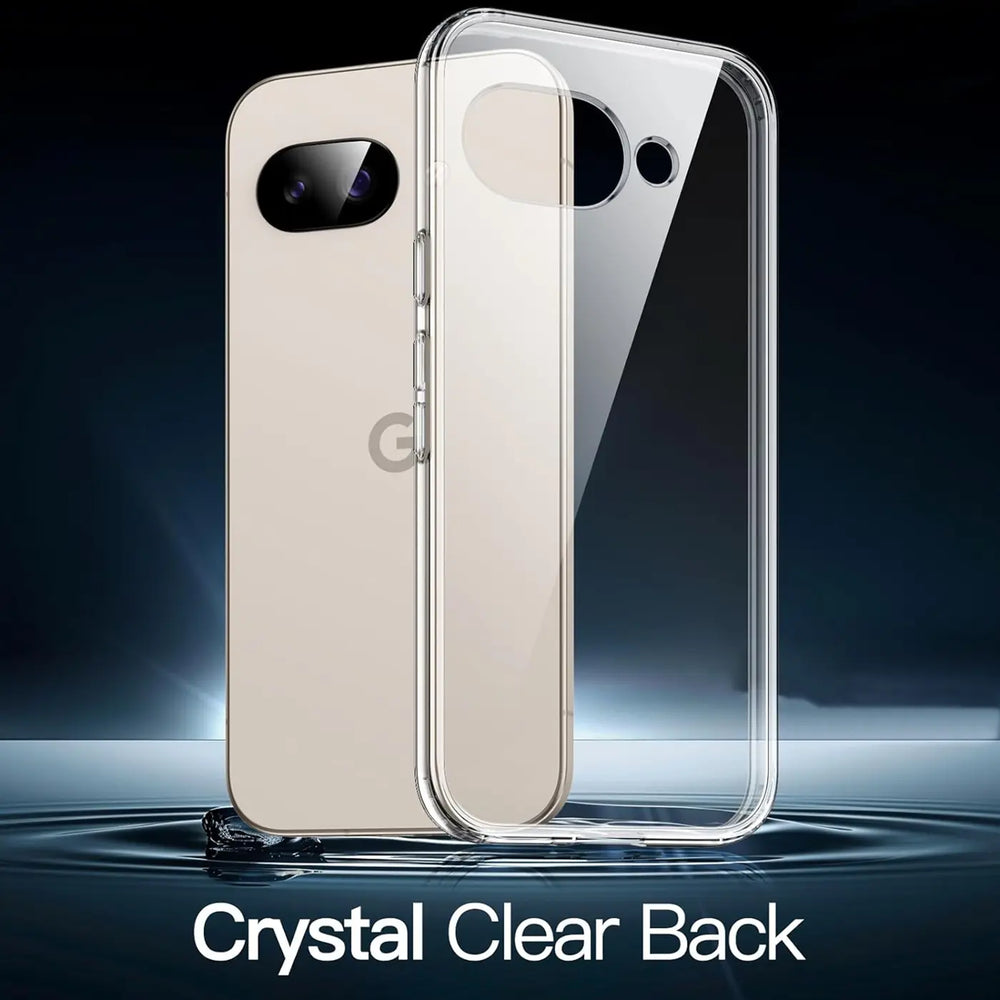 Durchsichtige Handyhülle für Google Pixel 9a mit Anti-Vergilbung