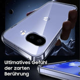 Durchsichtige Handyhülle für Google Pixel 9a mit Anti-Vergilbung