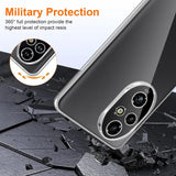 Durchsichtige Handyhülle für Honor 200 Pro mit Anti-Vergilbung