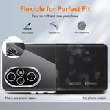 Durchsichtige Handyhülle für Honor 200 Pro mit Anti-Vergilbung