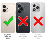 Durchsichtige Handyhülle für Honor 400 mit Anti-Vergilbung