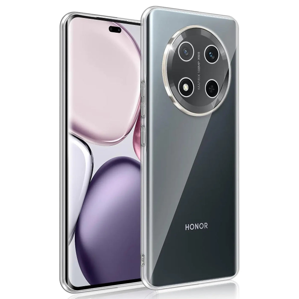 Durchsichtige Handyhülle für Honor Magic 7 Lite mit Anti-Vergilbung