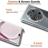 Durchsichtige Handyhülle für Honor Magic 7 Lite mit Anti-Vergilbung