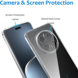 Durchsichtige Handyhülle für Honor Magic 7 Pro mit Anti-Vergilbung