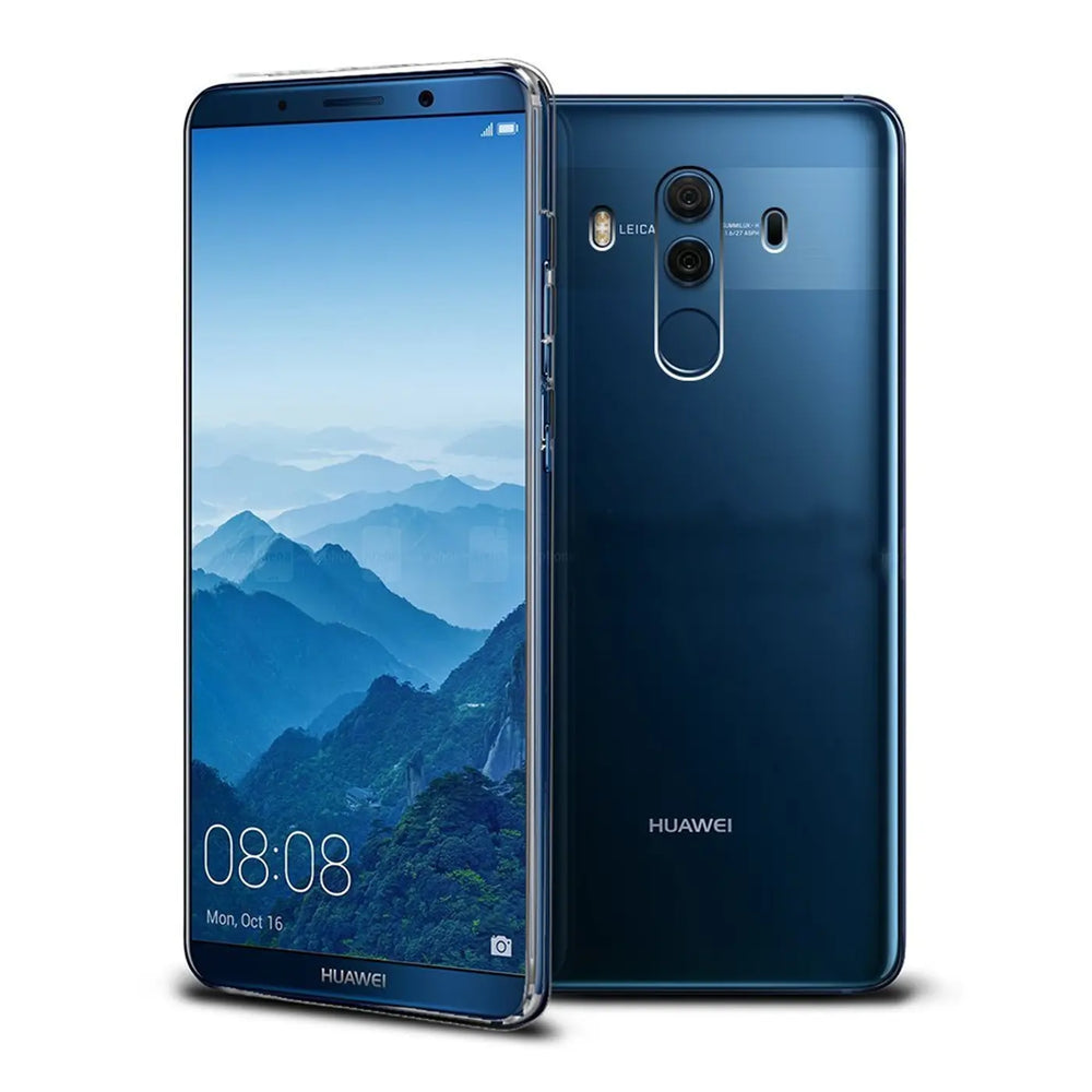 Durchsichtige Handyhülle für Huawei Mate 10 Pro mit Anti-Vergilbung