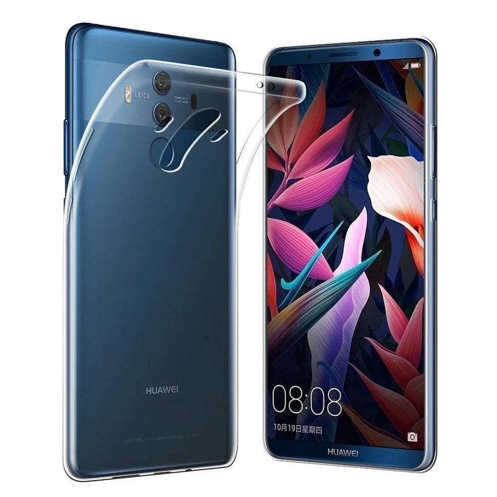 Durchsichtige Handyhülle für Huawei Mate 10 Pro mit Anti-Vergilbung