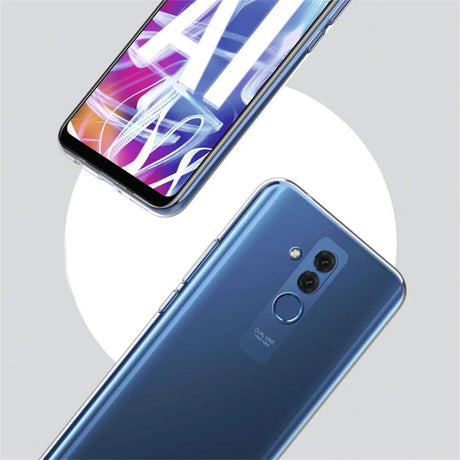 Durchsichtige Handyhülle für Huawei Mate 20 Lite mit Anti-Vergilbung