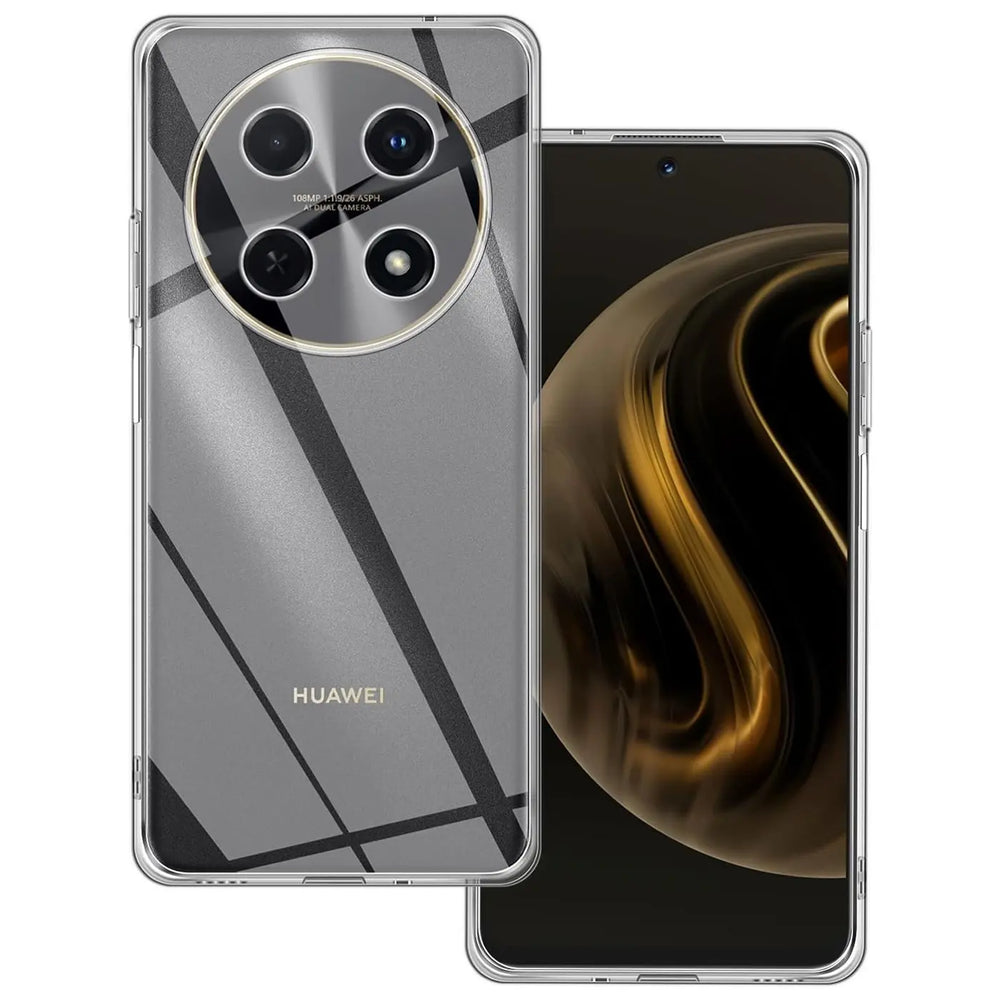 Durchsichtige Handyhülle für Huawei Nova 12i mit Anti-Vergilbung