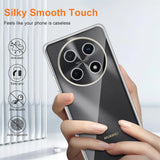 Durchsichtige Handyhülle für Huawei Nova 12i mit Anti-Vergilbung