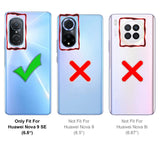 Durchsichtige Handyhülle für Huawei Nova 9 SE mit Anti-Vergilbung