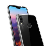 Durchsichtige Handyhülle für Huawei P20 Lite mit Anti-Vergilbung