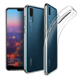 Durchsichtige Handyhülle für Huawei P20 mit Anti-Vergilbung