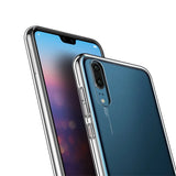 Durchsichtige Handyhülle für Huawei P20 mit Anti-Vergilbung