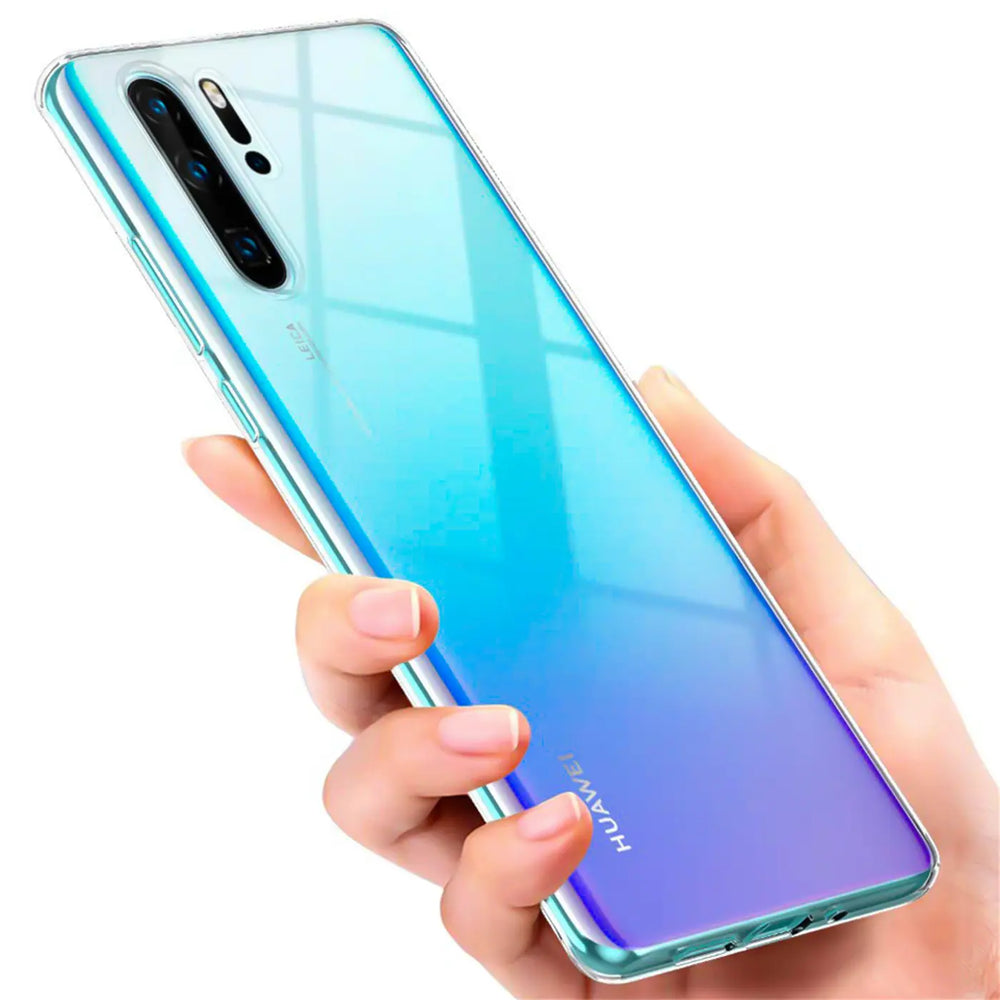 Durchsichtige Handyhülle für Huawei P30 Pro mit Anti-Vergilbung