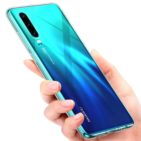 Durchsichtige Handyhülle für Huawei P30 mit Anti-Vergilbung
