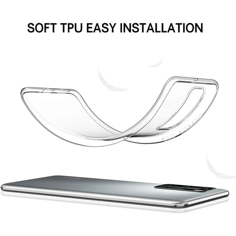 Durchsichtige Handyhülle für Huawei P40 mit Anti-Vergilbung