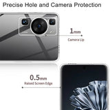 Durchsichtige Handyhülle für Huawei P60 Pro mit Anti-Vergilbung