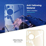 Durchsichtige Handyhülle für Huawei P60 Pro mit Anti-Vergilbung