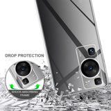 Durchsichtige Handyhülle für Huawei P60 Pro mit Anti-Vergilbung