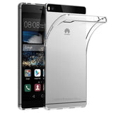 Durchsichtige Handyhülle für Huawei P8 mit Anti-Vergilbung