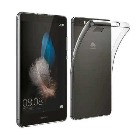 Durchsichtige Handyhülle für Huawei P8 mit Anti-Vergilbung