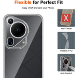 Durchsichtige Handyhülle für Huawei Pura 70 Ultra mit Anti-Vergilbung