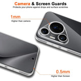 Durchsichtige Handyhülle für Huawei Pura 80 Pro mit Anti-Vergilbung