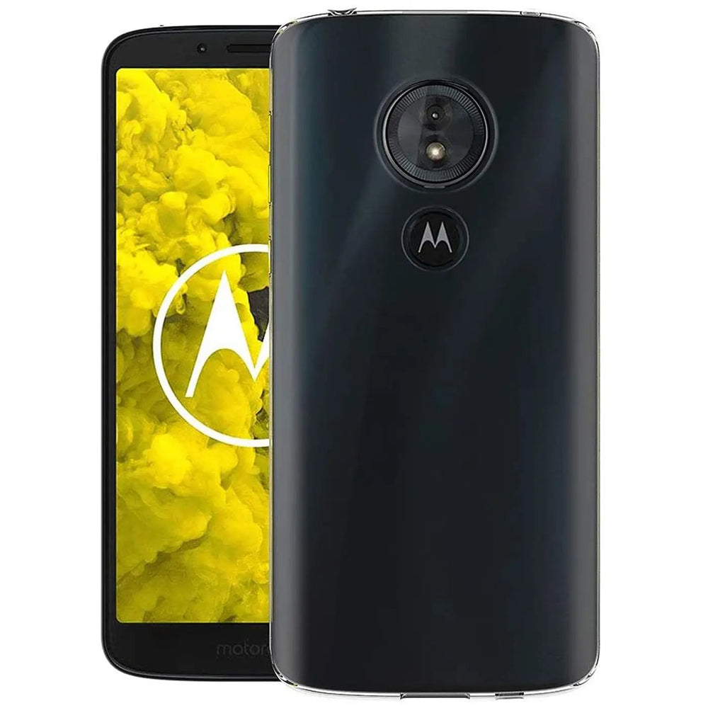 Durchsichtige Handyhülle für Motorola Moto G6 mit Anti-Vergilbung