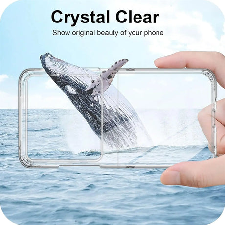 Durchsichtige Handyhülle für Motorola Razr 40 Ultra mit Anti-Vergilbung