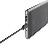 iPhone 11 Pro Max Klapphülle in Transparent mit Kartenfächern und Schutz