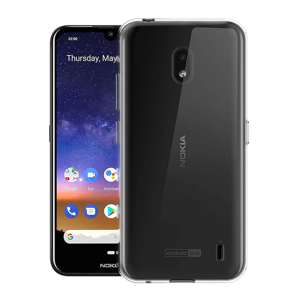 Durchsichtige Handyhülle für Nokia 2.2 mit Anti-Vergilbung