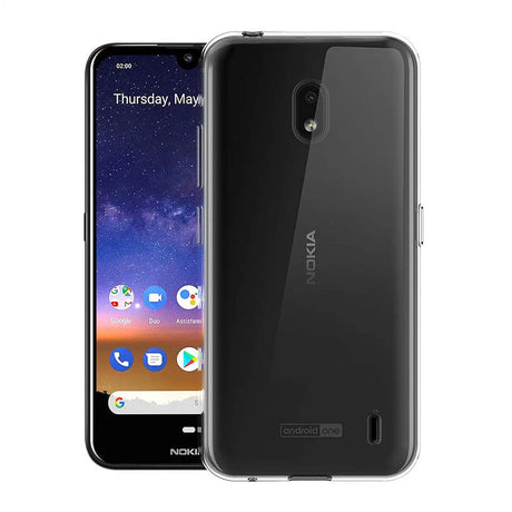 Durchsichtige Handyhülle für Nokia 2.2 mit Anti-Vergilbung