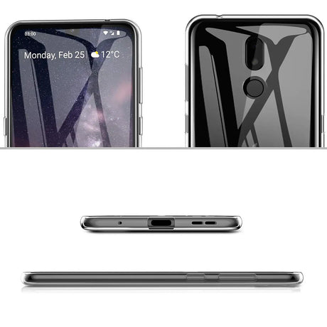 Durchsichtige Handyhülle für Nokia 3.2 mit Anti-Vergilbung