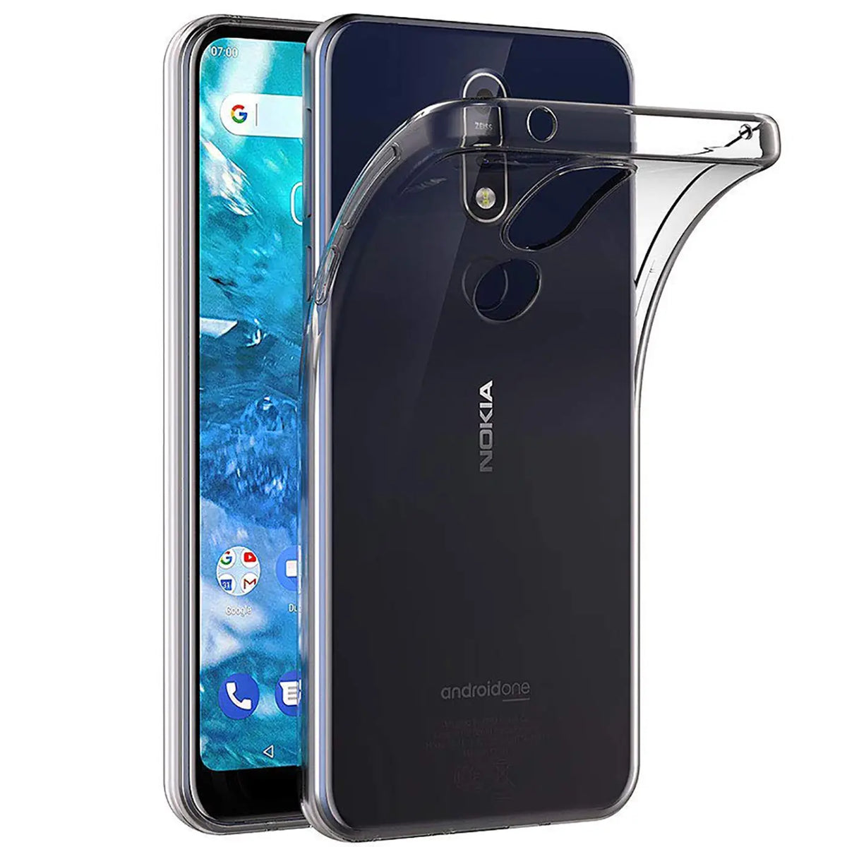 Durchsichtige Handyhülle für Nokia 4.2 mit Anti-Vergilbung